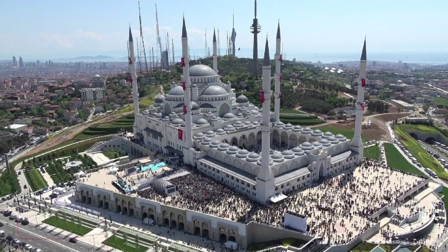 Büyük Çamlıca Camii resmen açıldı…