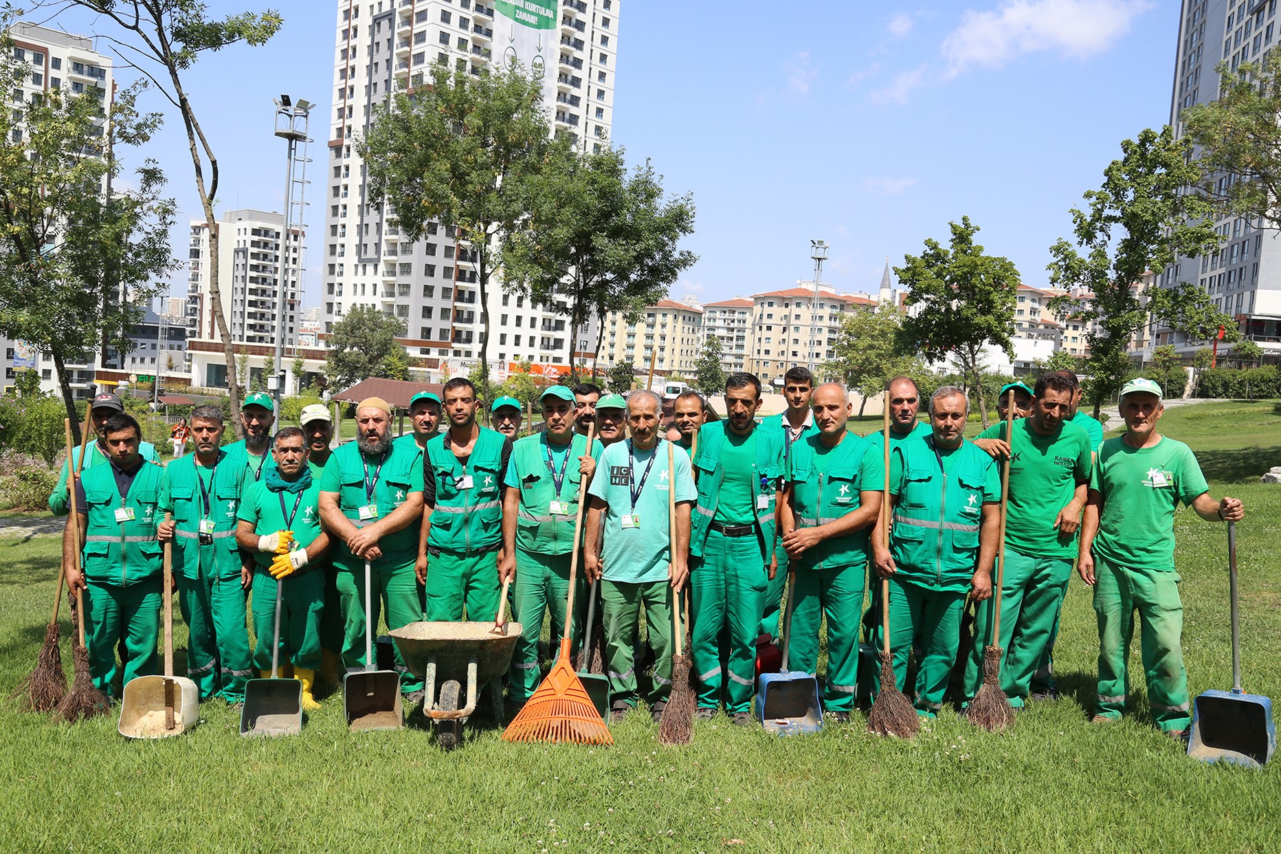 KÜÇÜKÇEKMECE YEŞİL TİM GÖREV BAŞINDA