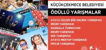 KÜÇÜKÇEKMECE’DE ÖDÜLLÜ YARIŞMALAR