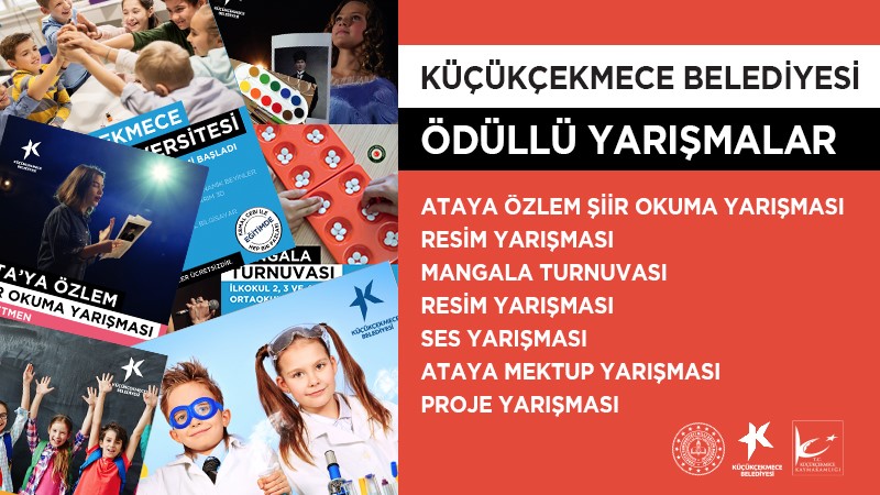 KÜÇÜKÇEKMECE’DE ÖDÜLLÜ YARIŞMALAR