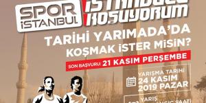 ‘İSTANBUL’U KOŞUYORUM’ İLK KEZ TARİHİ YARIMADA’DA