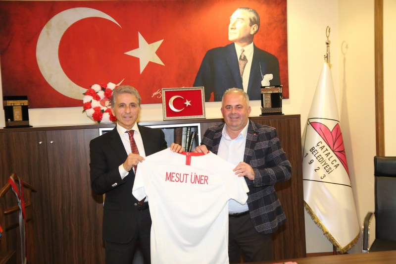 TÜRKİYE AMATÖR SPOR KULÜPLERİ KONFEDERASYONU’NDAN BAŞKAN MESUT ÜNER’E ZİYARET