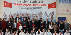 ŞEHİTLER ANISINA TAEKWONDO TURNUVASI DÜZENLENDİ