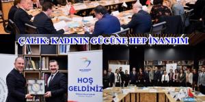 BAŞKAN ÇALIK, UCLG-MEWA TOPLUMSAL CİNSİYET EŞİTLİĞİ KOMİTESİNE EV SAHİPLİĞİ YAPTI