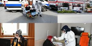 ESENYURT BELEDİYESİ HASTA NAKİL AMBULANSI HİZMETİNE DEVAM EDİYOR