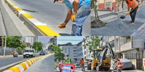 ESENYURT’TA CADDE VE SOKAKLAR YENİLENİYOR