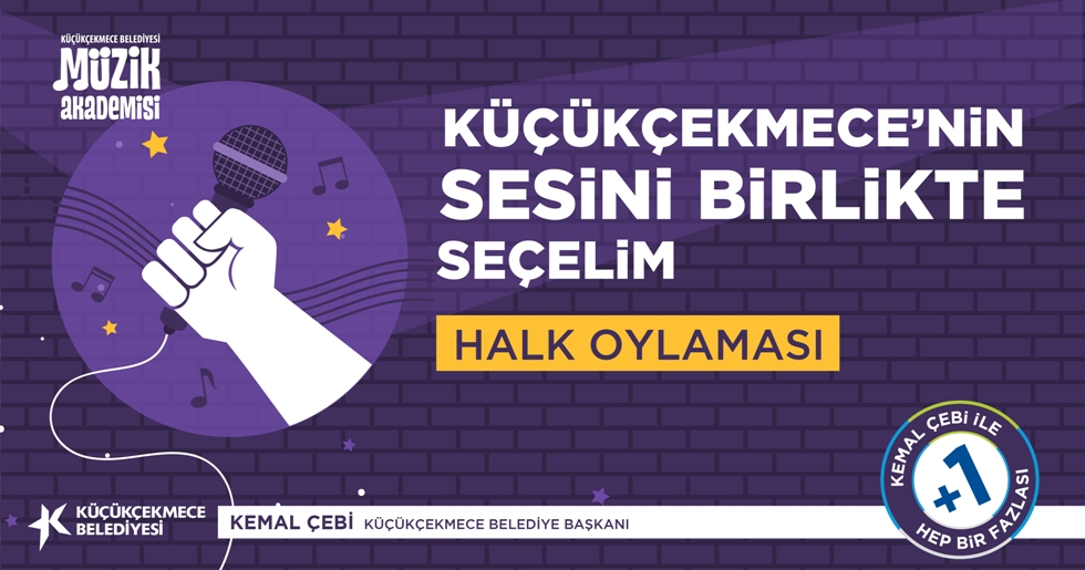 KÜÇÜKÇEKMECE SES YARIŞMASININ FİNALİSTLERİ BELLİ OLDU: SIRA HALK OYLAMASINDA