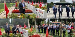 ÇATALCA BELEDİYE BAŞKANI MESUT ÜNER “ŞEHİTLERİMİZİN RUHLARI ŞAD OLSUN”