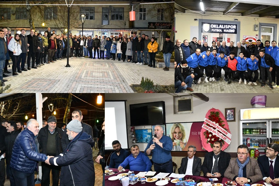 BAŞKAN MESUT ÜNER’İN YEDİNCİ DURAĞI OKLALI OLDU