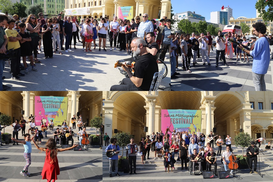 İSTANBUL’UN SESİ VE RENGİ SOKAK MÜZİSYENLERİ BÜYÜKÇEKMECE’DE BULUŞTU!