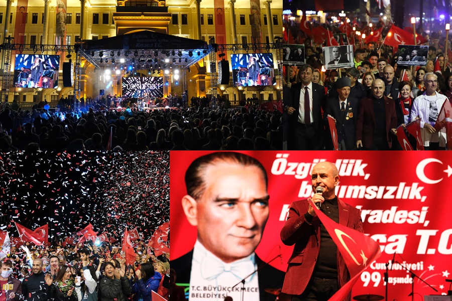 BÜYÜKÇEKMECE’DE ATATÜRK’ÜN EN BÜYÜK ESERİNE YAKIŞIR KUTLAMA