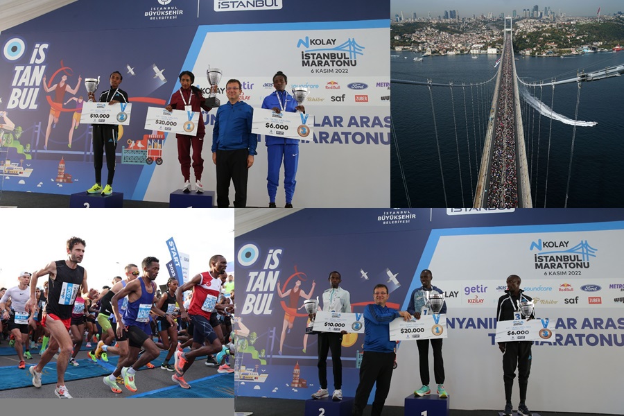 N KOLAY 44. İSTANBUL MARATONU SONA ERDİ