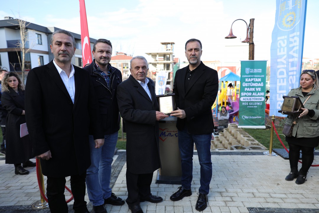 KAPTAN ÜSTÜNDAĞ PARK VE SPOR ALANI HİZMETE AÇILDI