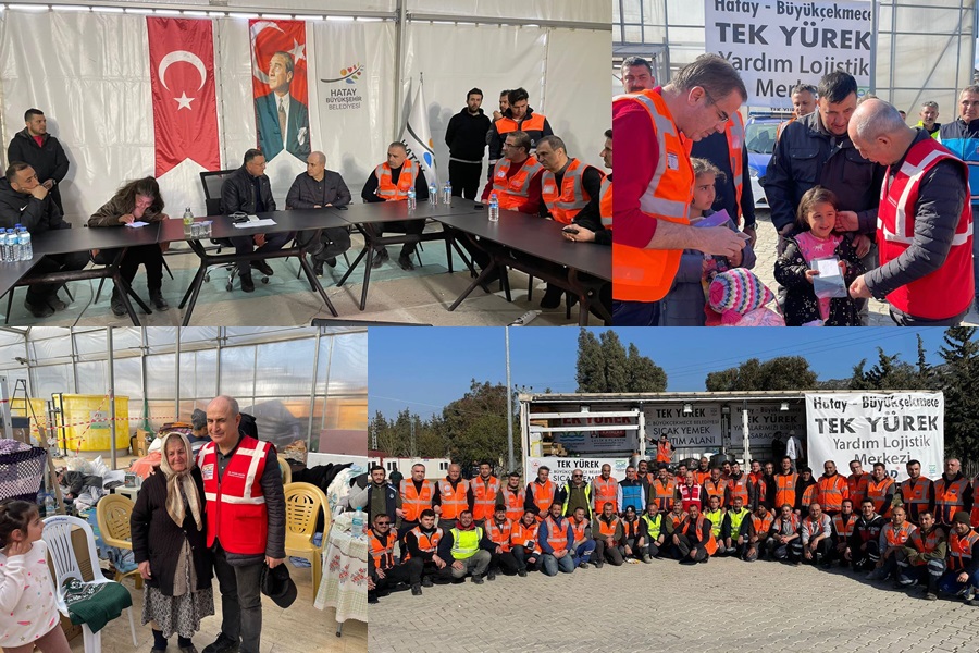 BAŞKAN AKGÜN, HATAY’DAKİ ÇALIŞMALARI YERİNDE İNCELEDİ