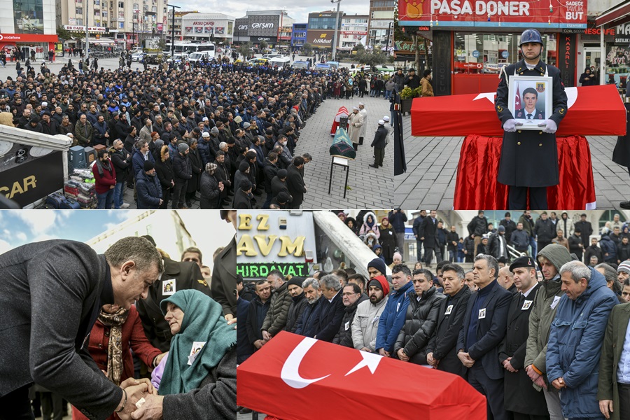 ESENYURT DEPREM ŞEHİDİNİ UĞURLADI