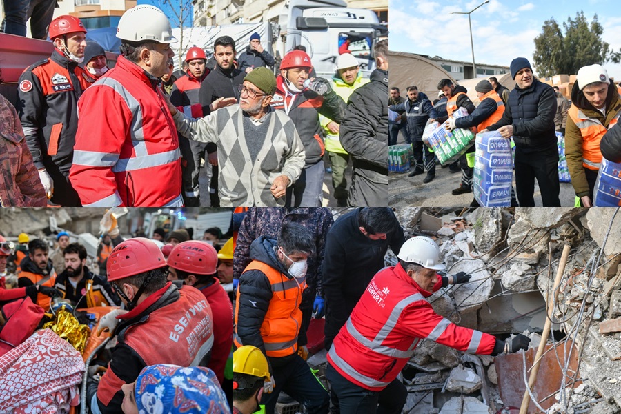 ESENYURT DEPREMİN YARALARINI SARIYOR