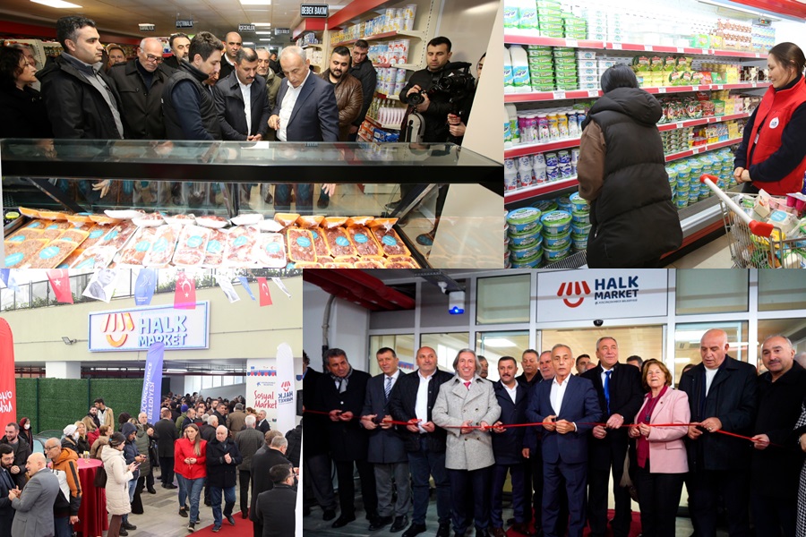 HALK MARKET, İHTİYAÇ SAHİPLERİNİN YÜZÜNÜ GÜLDÜRECEK