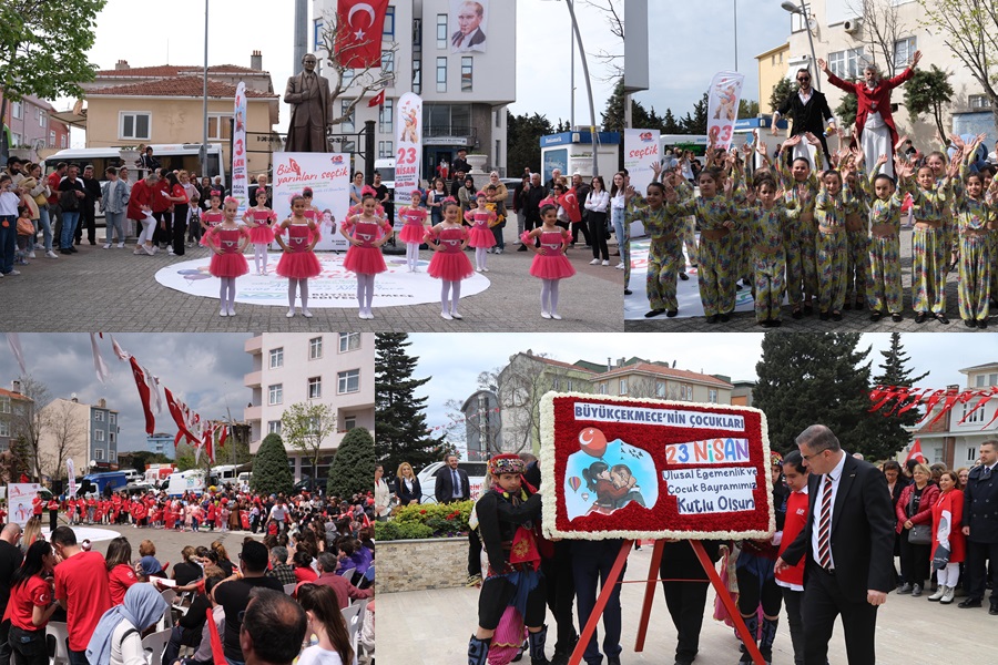 23 NİSAN COŞKUSU BÜYÜKÇEKMECE’DE ZİRVE YAPTI