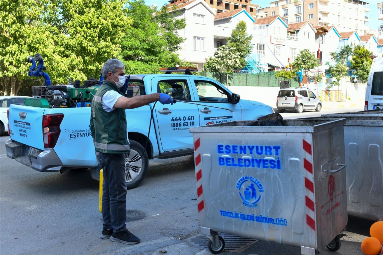 ESENYURT’TA HAŞERELERE KARŞI ETKİN MÜCADELE