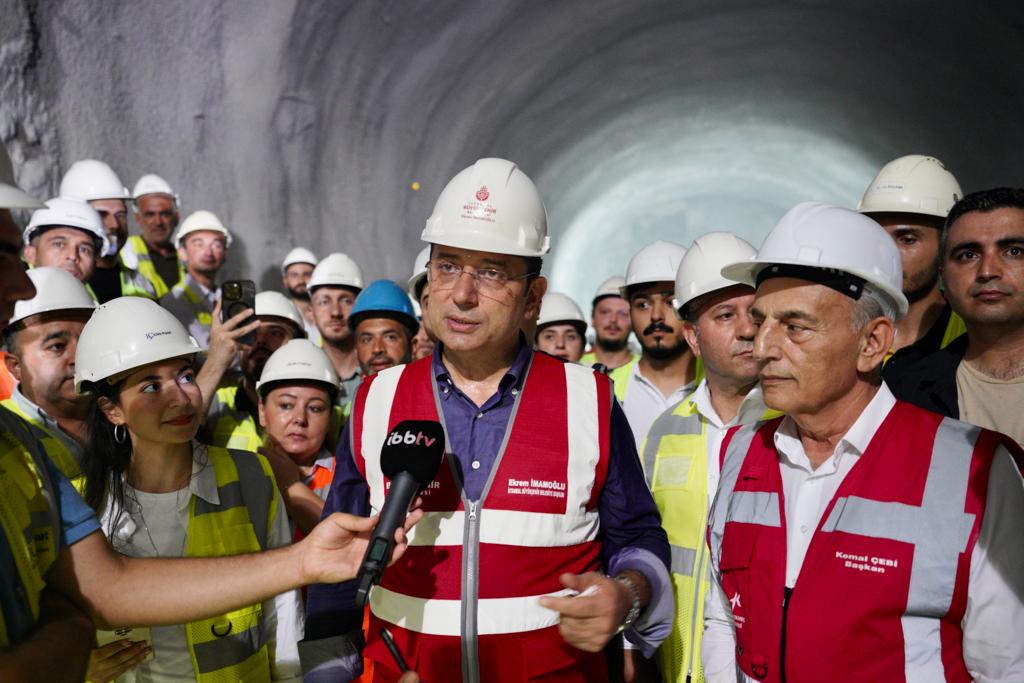 İMAMOĞLU: İSTANBUL’UN BATISINA İLK METRONUN ERİŞİMİ BAŞLIYOR