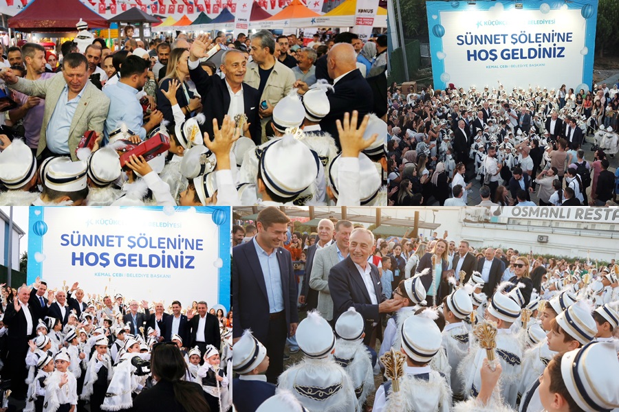 KÜÇÜKÇEKMECE’DE 505 ÇOCUĞA SÜNNET ŞÖLENİ