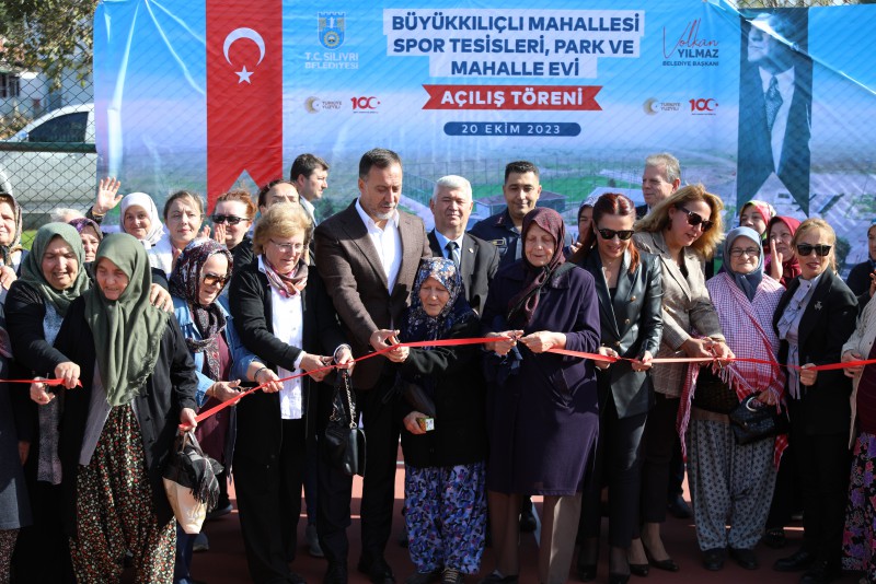 BÜYÜKKILIÇLI’DA TOPLU AÇILIŞ TÖRENİ COŞKUSU YAŞANDI