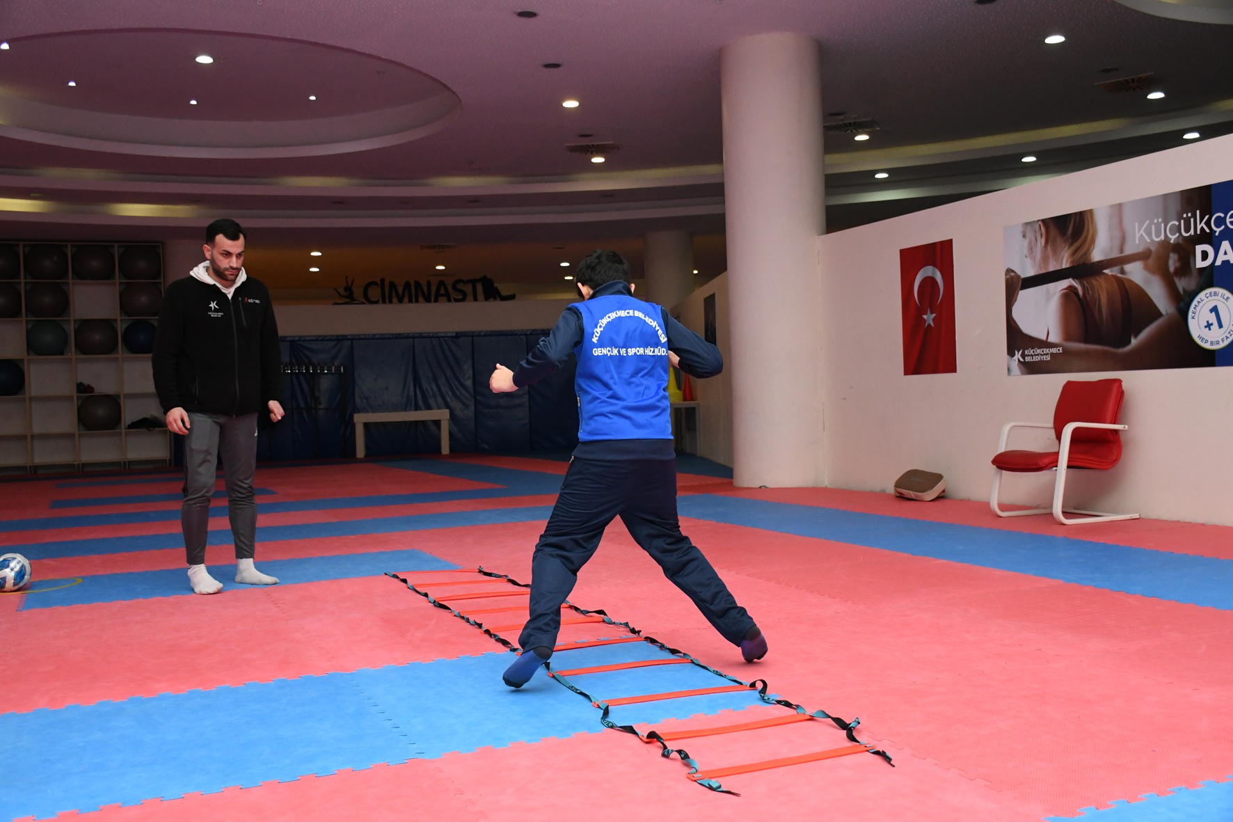 KÜÇÜKÇEKMECE’DE ÖZEL ÇOCUKLARA ÖZEL SPOR EĞİTİMİ