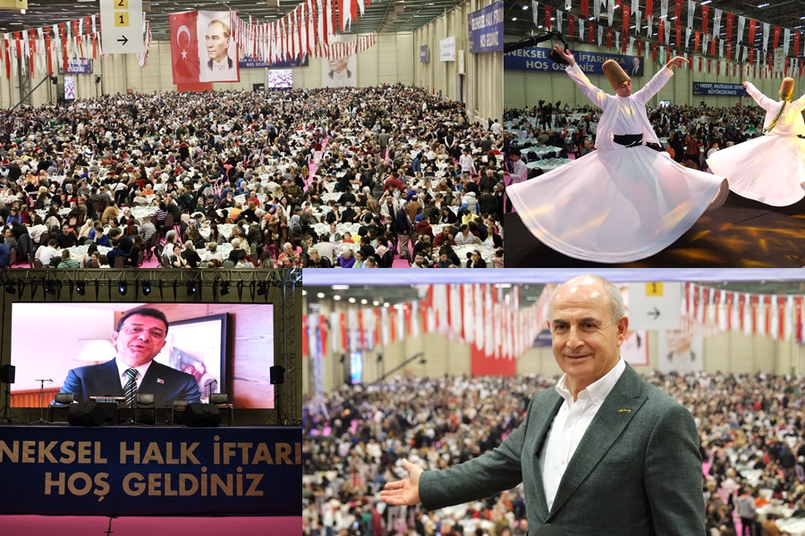 13 BİN BÜYÜKÇEKMECELİ İFTAR SOFRASINDA BULUŞTU!