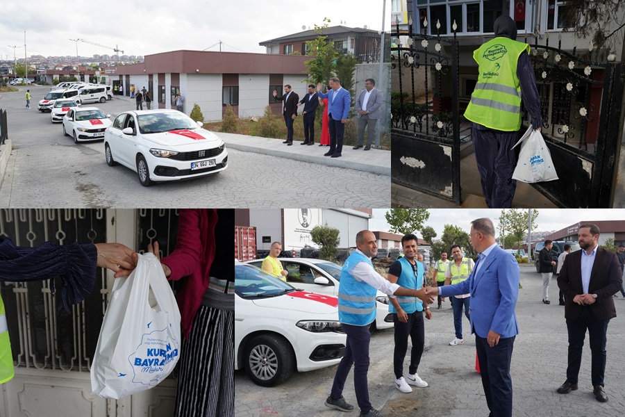 BEYLİKDÜZÜ’NDE 4 BİN AİLEYE KURBAN BAĞIŞLARI ULAŞTIRILDI