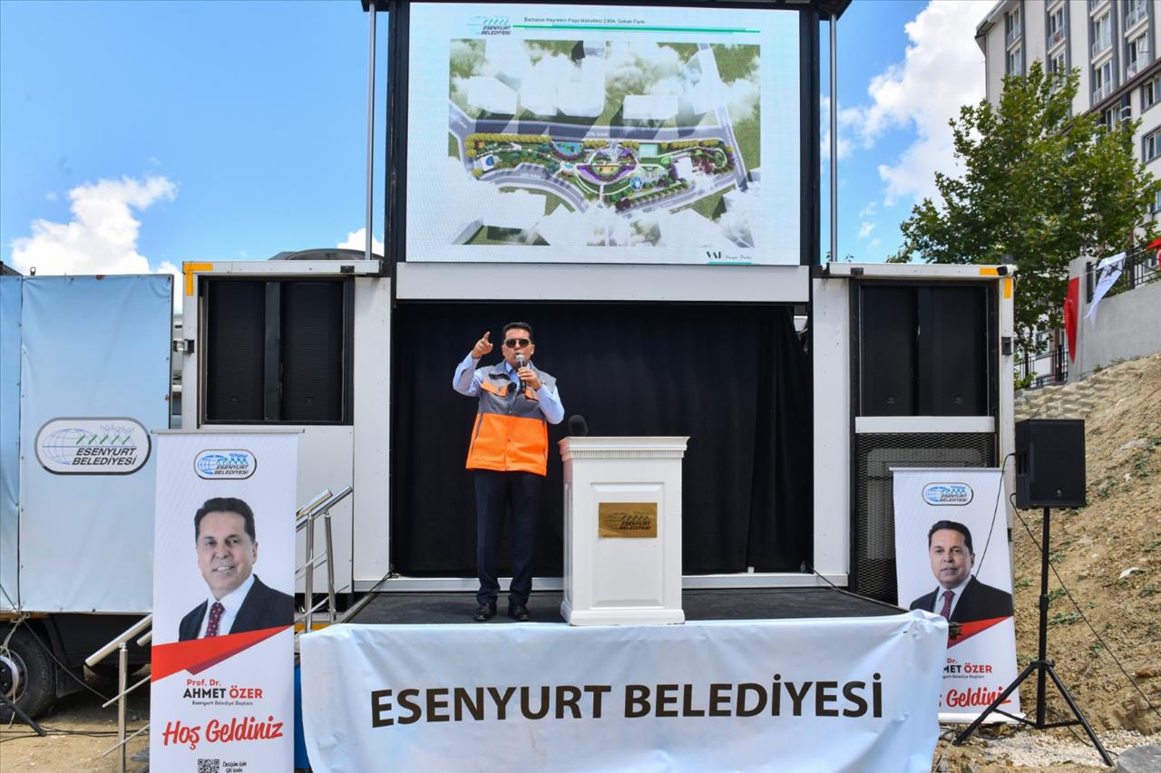 ESENYURT PARKLARINA KAVUŞUYOR