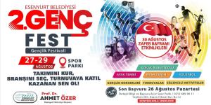 ESENYURT’TA GENÇLİK FESTİVALİ BAŞLIYOR