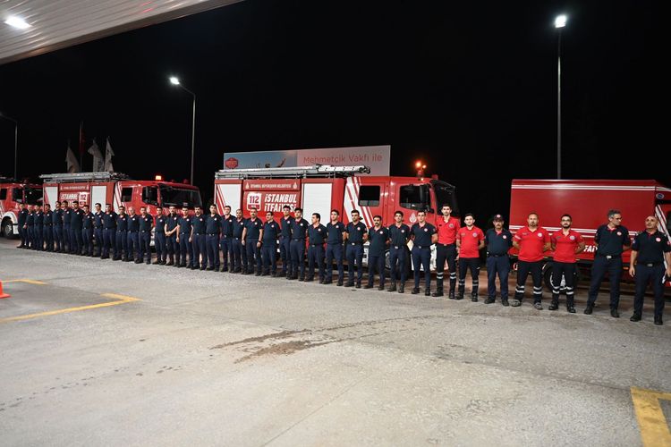 İBB ORMAN YANGINLARINDA TÜRKİYE’NİN YANINDA