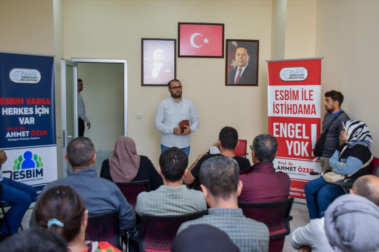 ESENYURT’TA ENGELLER İSTİHDAM İLE AŞILIYOR