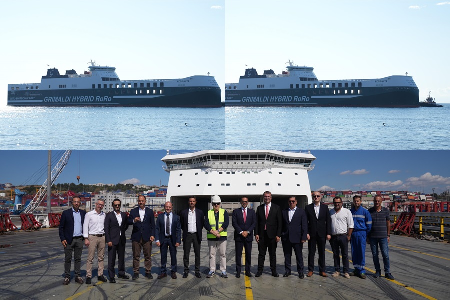 AKÇANSA PORT VE GRİMALDİ GROUP ARASINDA STRATEJİK İŞ BİRLİĞİ