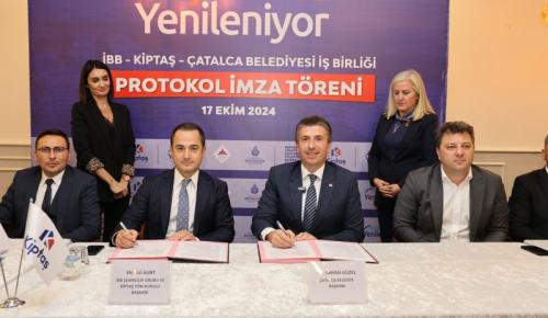 ÇATALCA YENİLENİYOR İMZA PROTOKOLÜ GERÇEKLEŞTİ