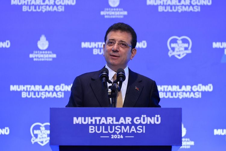 BAŞKAN İMAMOĞLU İSTANBUL’UN MUHTARLARIYLA BULUŞTU