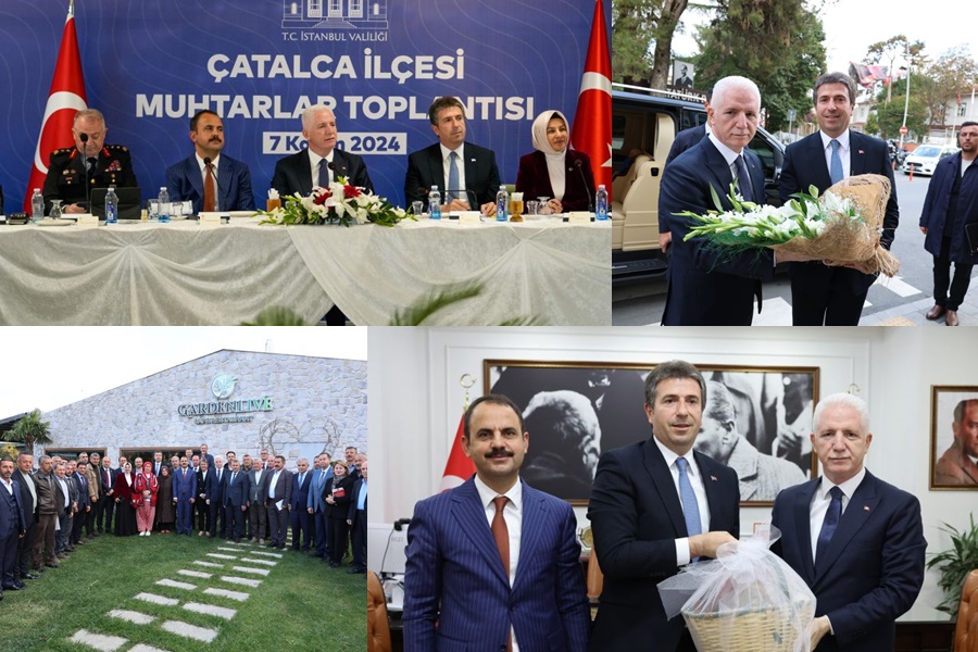 VALİ GÜL’DEN ÇATALCA’YA ZİYARET