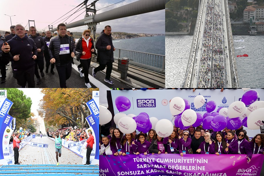 İSTANBUL MARATONU TARİH YAZDI