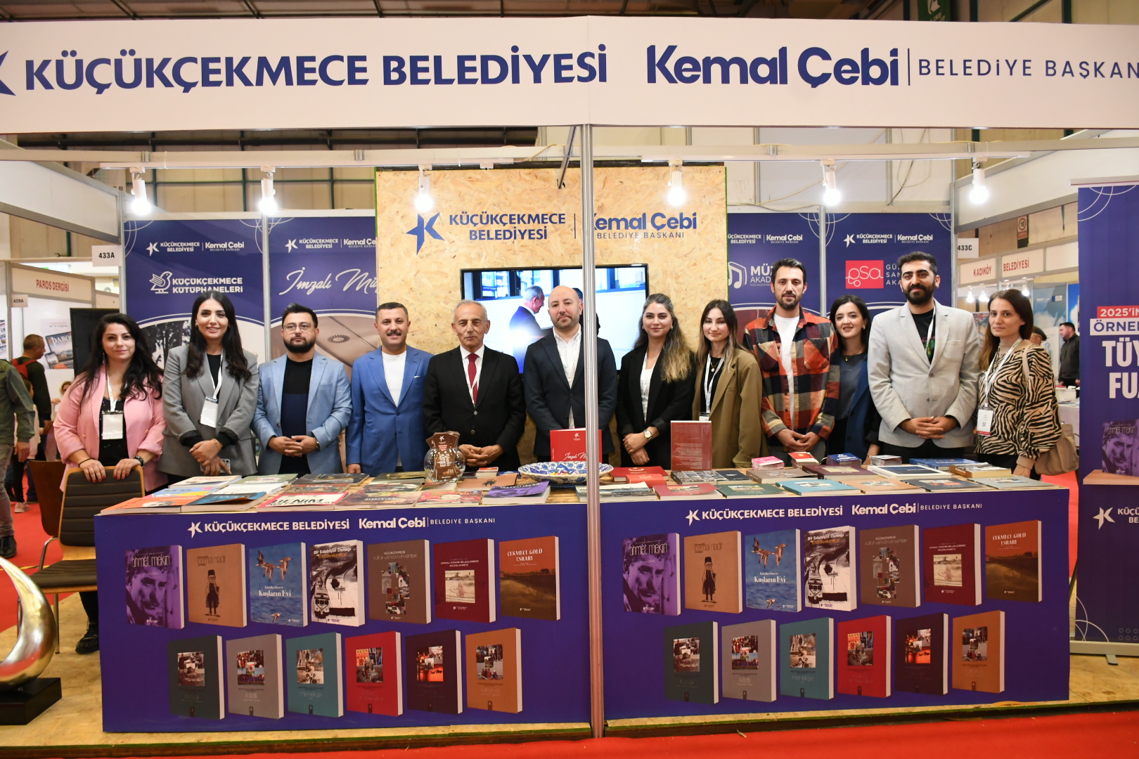 KÜÇÜKÇEKMECE BELEDİYESİ, TÜYAP KİTAP FUARINDA YERİNİ ALDI